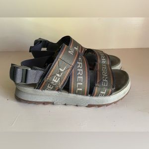 Merrill Platform Sandals women’s 8 alpine Cush blackstrap